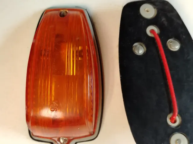 2 Pilotos Aleta Camioneta Naranja