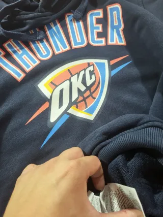 Sudadera New Era Thunder OKC Azul