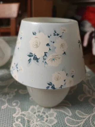 Portacandele in vetro con design