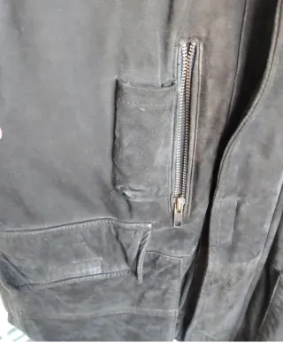 Gilet Vera Pelle Imbottito Unisex M