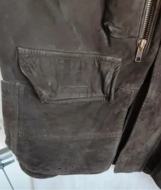 Gilet Vera Pelle Imbottito Unisex M