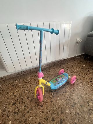 Patinete infantil 3 ruedas, de peppa pig