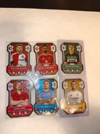 Topps Match Attax Chrome Shield Cards