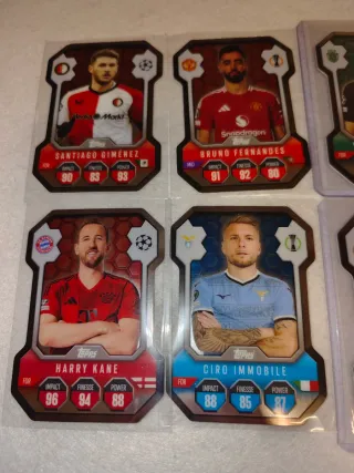 Topps Match Attax Chrome Shield Cards