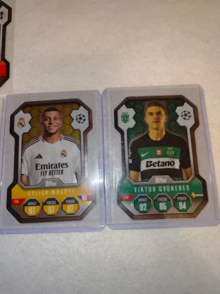 Topps Match Attax Chrome Shield Cards