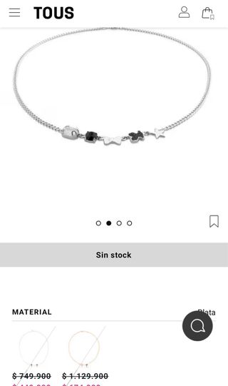 Collar Tous Join Plata