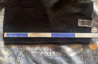 Bufanda Bershka rockera negra grande