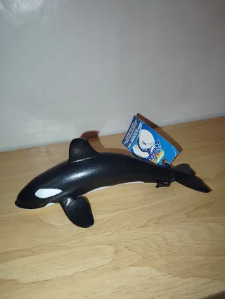 Lote animales marinos: Orca, Delfín y Tiburón