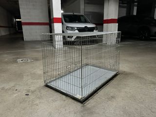 Jaula metálica para mascotas