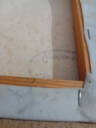 Dipinto Olio su Tela Barche Pescatori