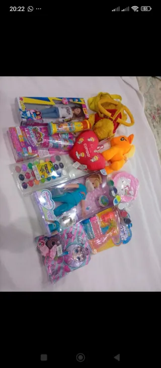 Lotto giocattoli bimba