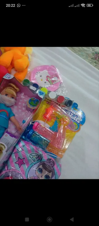 Lotto giocattoli bimba