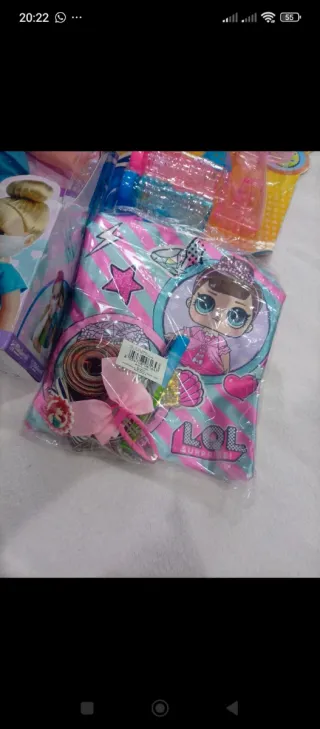 Lotto giocattoli bimba