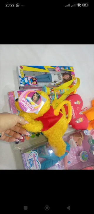 Lotto giocattoli bimba