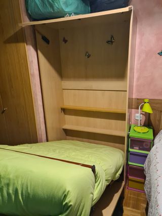Armario-Cama plegable de 90 x 190