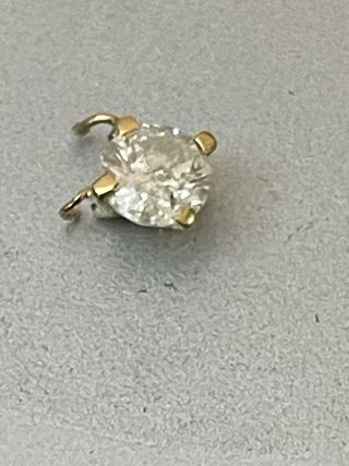 Colgante Oro 18k Diamante 1.01ct Nat. F/SI3