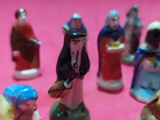 Lote 19 Figuras Belén Rosca Reyes
