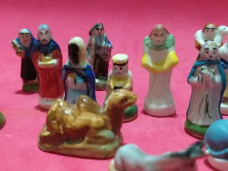 Lote 19 Figuras Belén Rosca Reyes