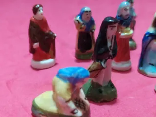 Lote 19 Figuras Belén Rosca Reyes