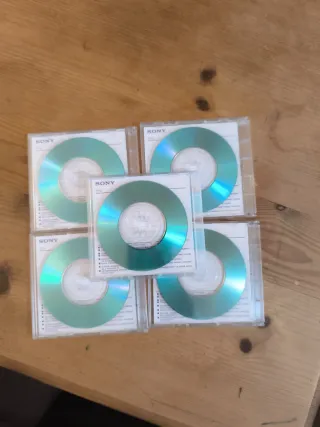 Sony CD-R per Mavica 156MB nuovi, non aperti, 5 pz