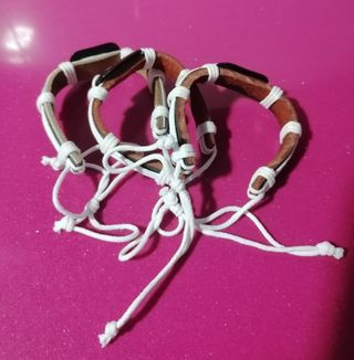 Pulsera con elefante ajustable