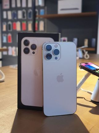 IPHONE 13 PRO MAX 128GB DORADO 100% BATTERIA.