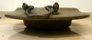 Brasero italiano antico in rame e bronzo in liquidazione