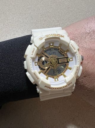 Orologio G-Shock Casio Bianco e Oro