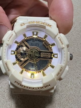 Orologio G-Shock Casio Bianco e Oro