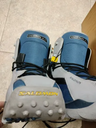 Botas Snowboard Salomón Talla 45 2/3