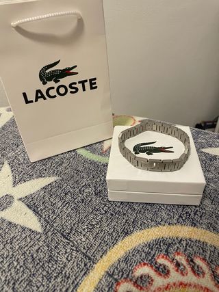 Bracciale Lacoste Uomo Argento