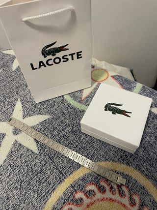 Bracciale Lacoste Uomo Argento
