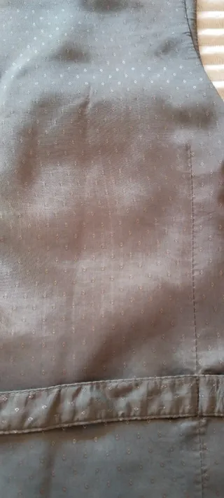 Chaleco de vestir hombre estampado