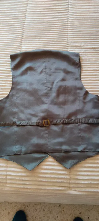 Chaleco de vestir hombre estampado