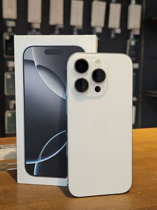 IPHONE 16 PRO 128GB BIANCO 95% BATTERIA