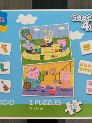 Juego de Peppa Pig 4 en 1