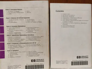 Guías HP 48G Usuario e iniciación