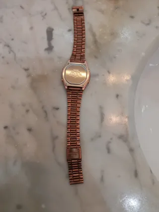 Reloj Casio Rosa Dorado