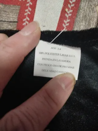 Disfraz Pirata Niña Negro y Rosa