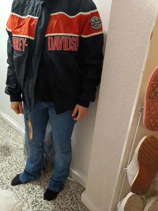 Chaqueta Harley Davidson Negra Talla XL nueva