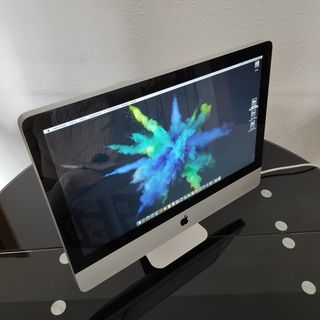 iMac Apple Plata y Blanco