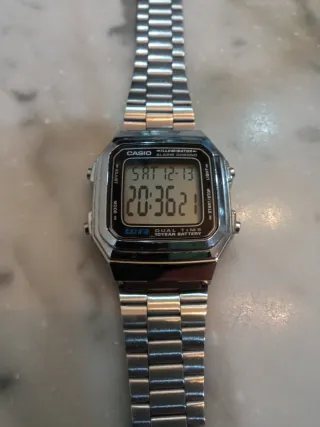 Reloj Casio Plata Digital