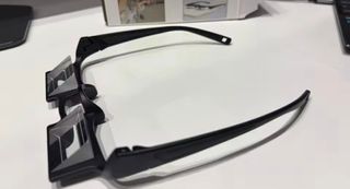 Gafas de asegurar para escalada.