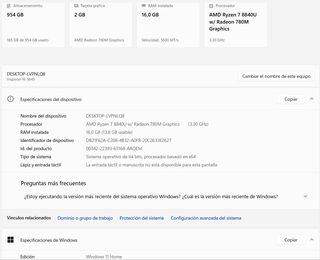 Portátil Dell Inspiron Blanco