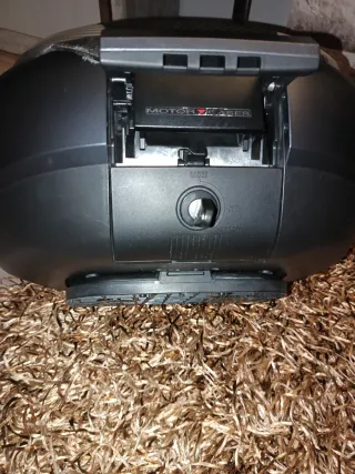 Baúl SHAD SH48 + Respaldo + Tapa Carbono