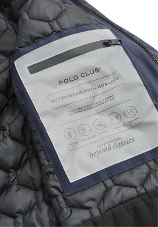 Parka Polo Club Azul Marino Hombre