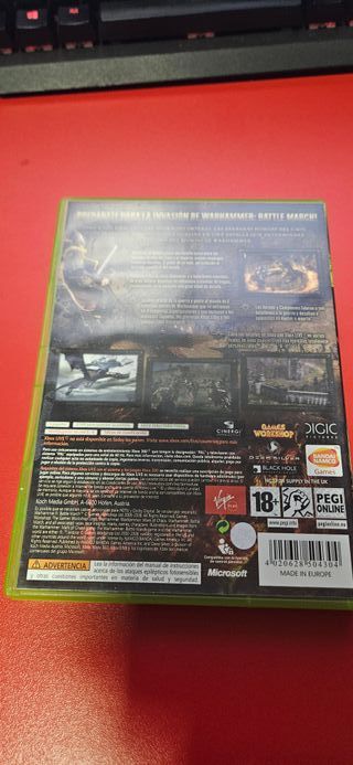 Warhammer Battle March Xbox 360 Completo Pal Españ