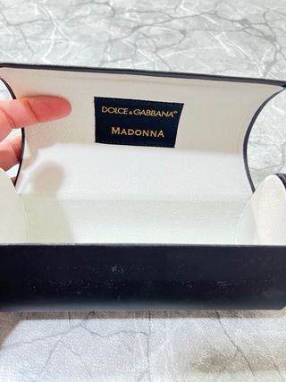Funda de gafas Dolce & Gabbana negra