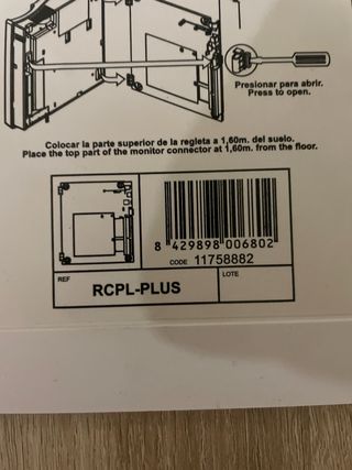 golmar platea RCPL-PLUS PORTERO AUTOMÁTICO