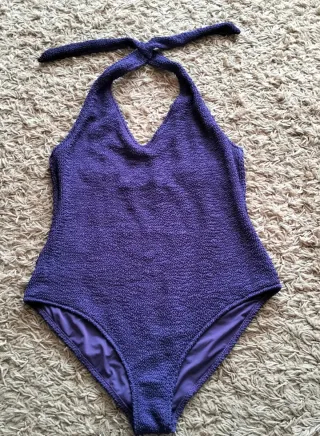 Costume da bagno viola taglia XXL